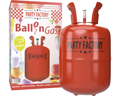 Feestgas, ballongas (helium) voor 50 ballonnen