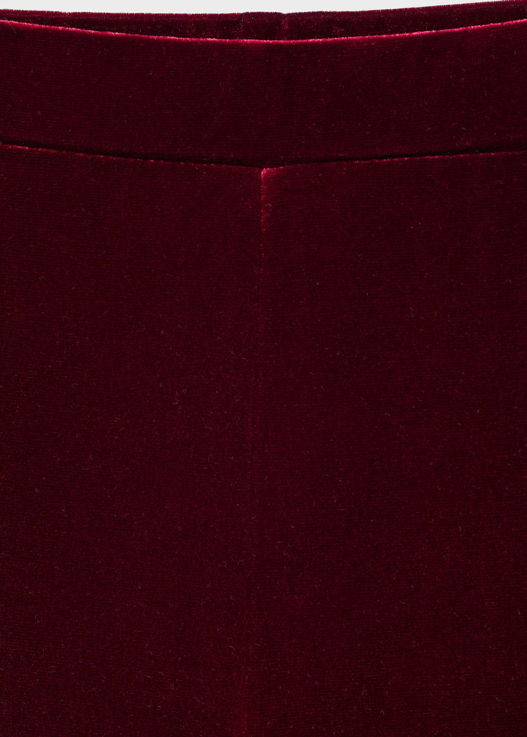 MANGO TEEN flared broek donkerrood