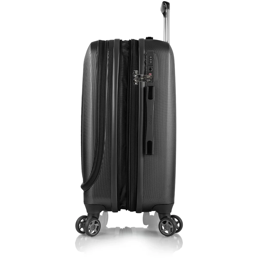 Heys Vantage Smart Access - 4-Rollen-Trolley M 66 cm erw. black