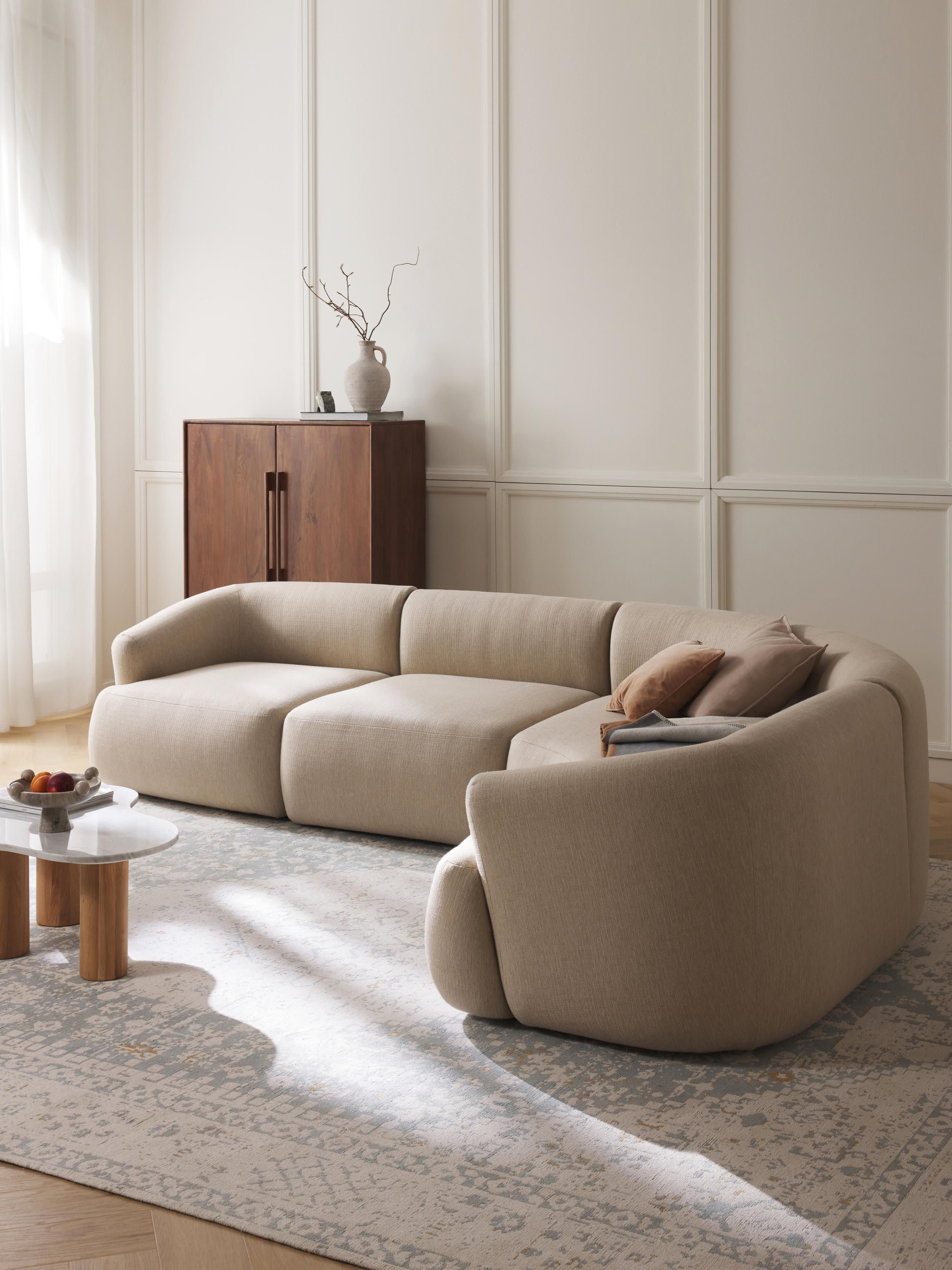 Modulaire hoekbank Sofia (4-zits)