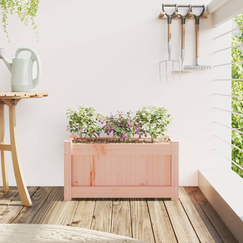 Jardinière 60x31x31 cm bois massif douglas