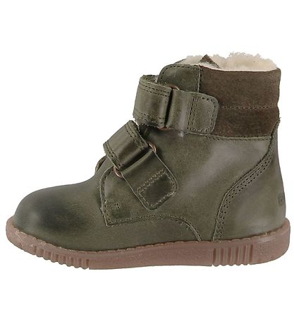 Bundgaard Winterstiefel - Rabbit Klettband - Tex - Army