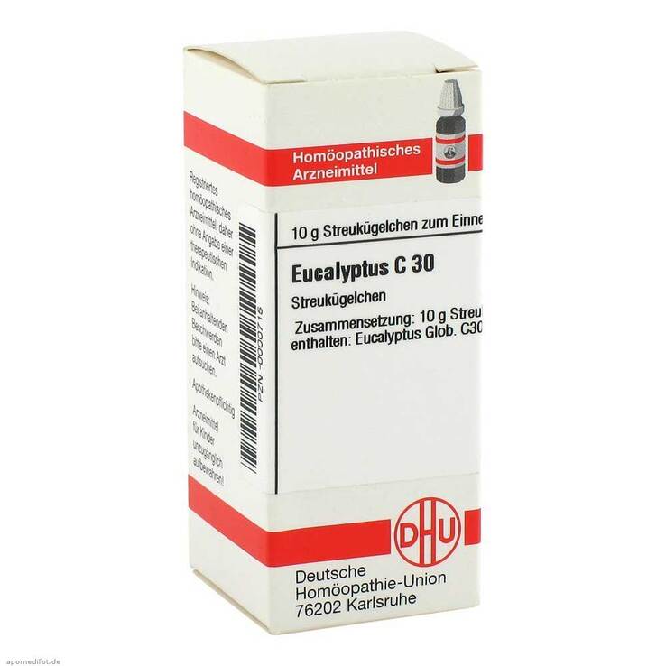 DHU Eucalyptus C 30 Globuli, 10 g