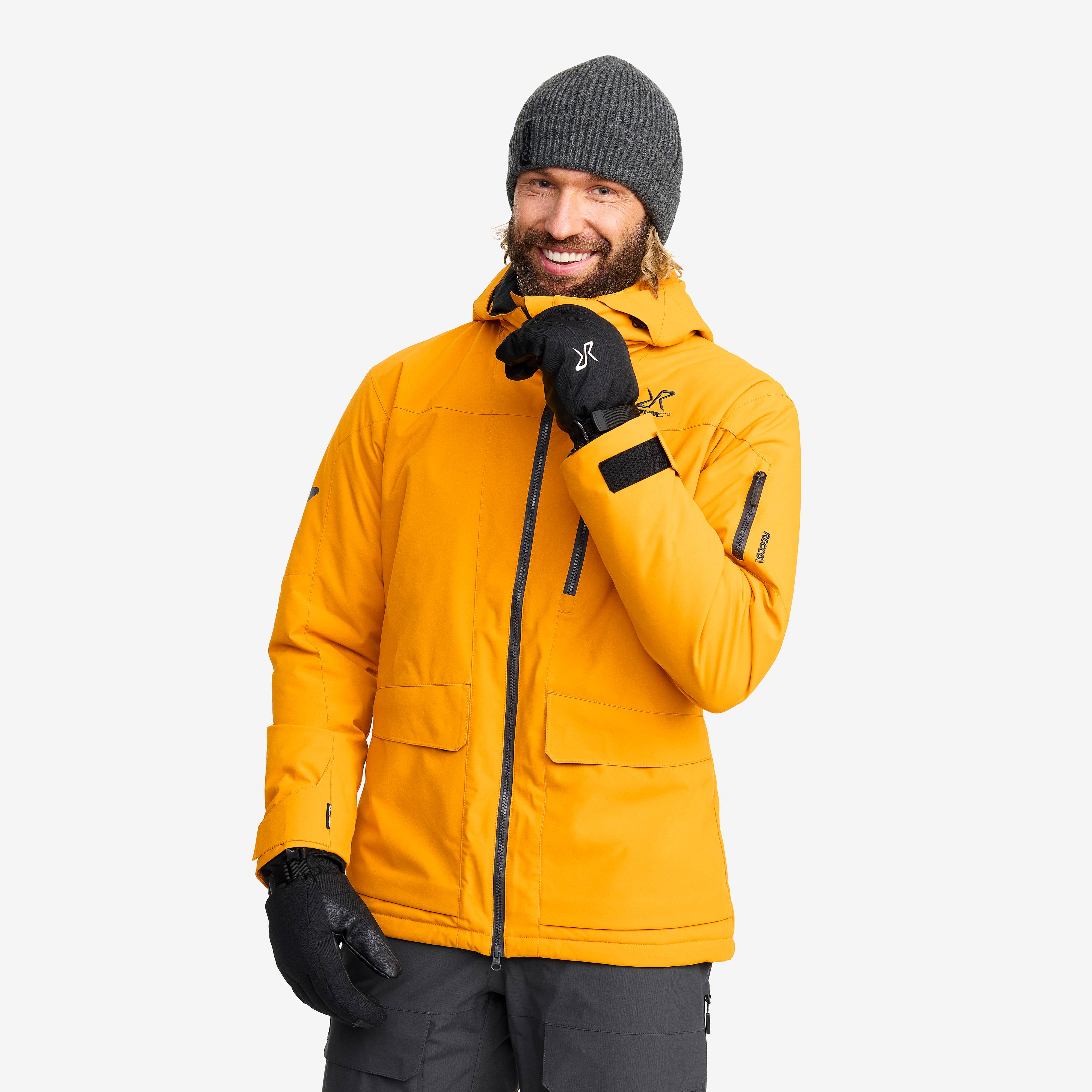 Halo 2L Insulated Ski Jacket Herre Golden Yellow