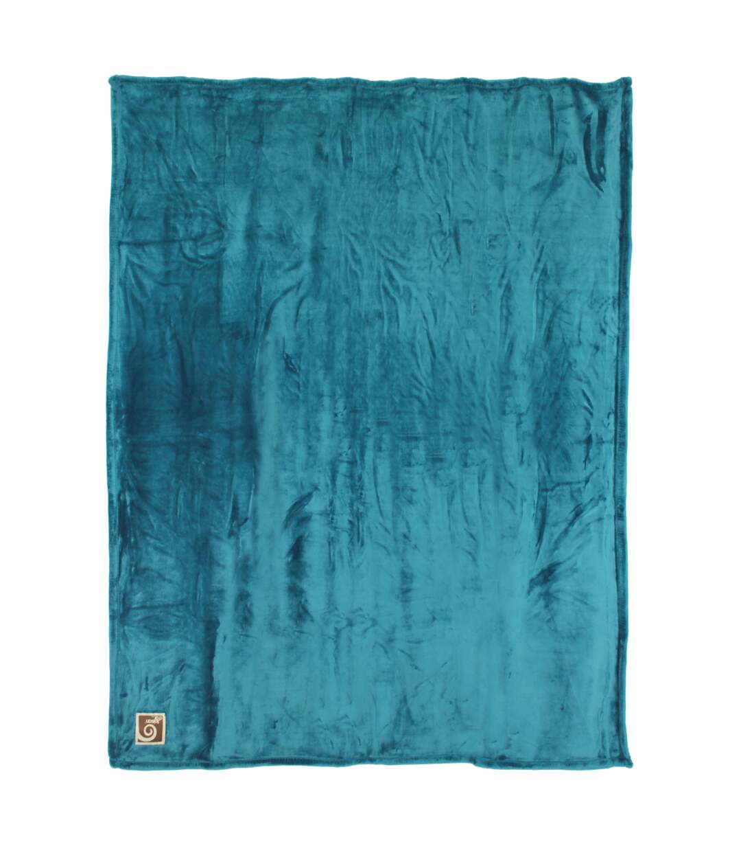 Plaid polaire 150x200 cm microvelours 100% Polyester 280g/m2 VELVET bleu Lac