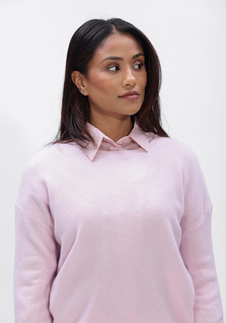lichtroze luisa cerano truien/vesten 138751/5871-00