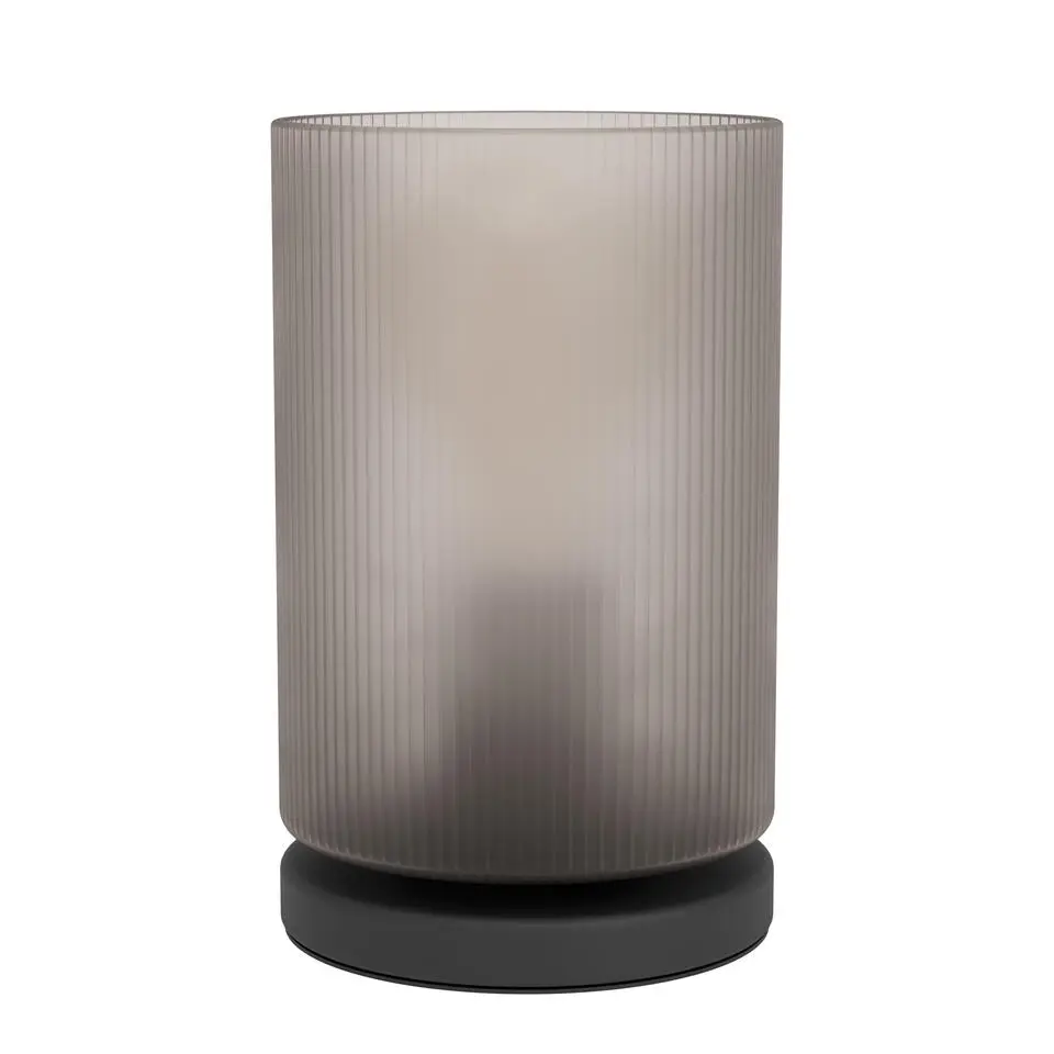 EGLO Colomera Tafellamp - E27 - 19,5 cm - Zwart/Mat Grijs