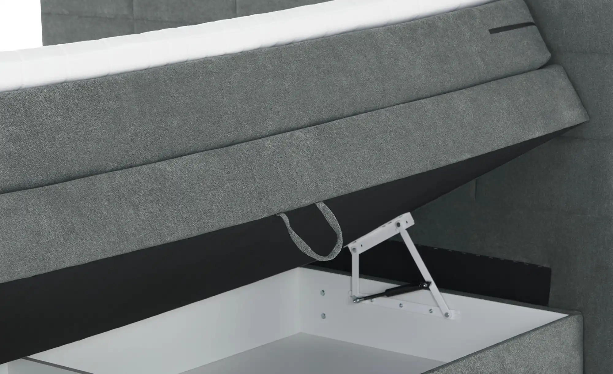 uno TV-Boxspringbett mit motorischer TV-Halterung Dillon