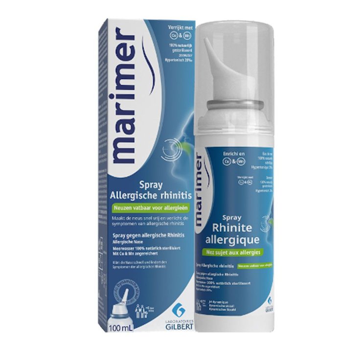 Spray Rhinite allergique 100ml Nez sujet aux allergies Marimer