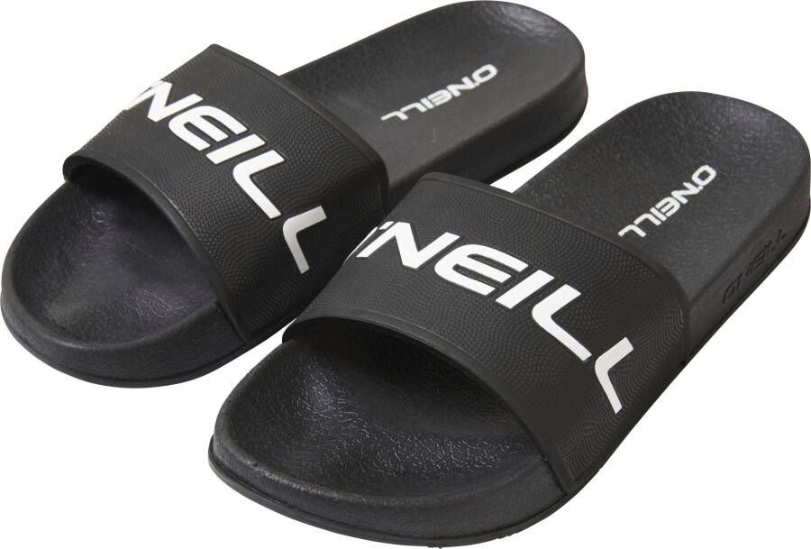 O'Neill Heren Logo Slides Black Out ZWART