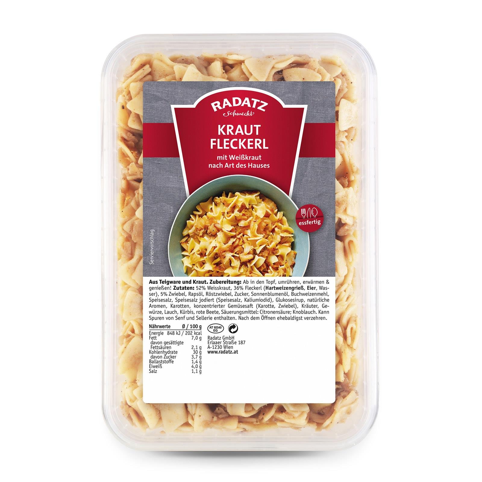 Radatz Krautfleckerl