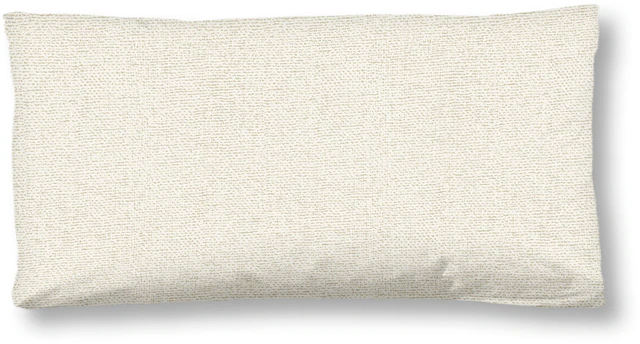 hip Kissenhülle »Maysa« Baumwolle, Mako-Satin, 40x80, 1 Stück, Reissverschluss, Creme