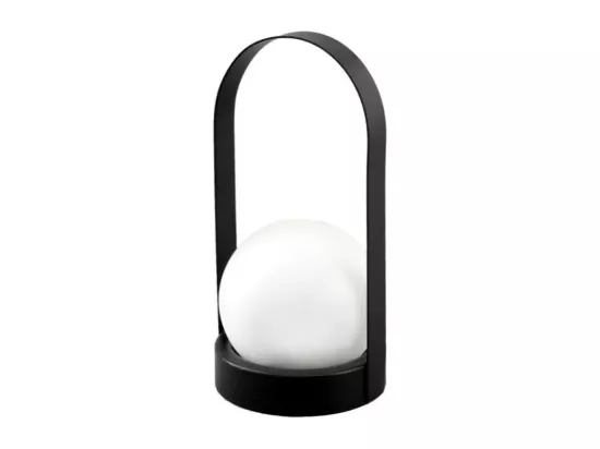 Lanterne solaire metal - boule perlee - GALIX