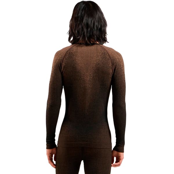 T-shirt thermique ODLO PERFORMANCE WARM BLACKCOMB BL TOP CREW NECK L/S FUDGE