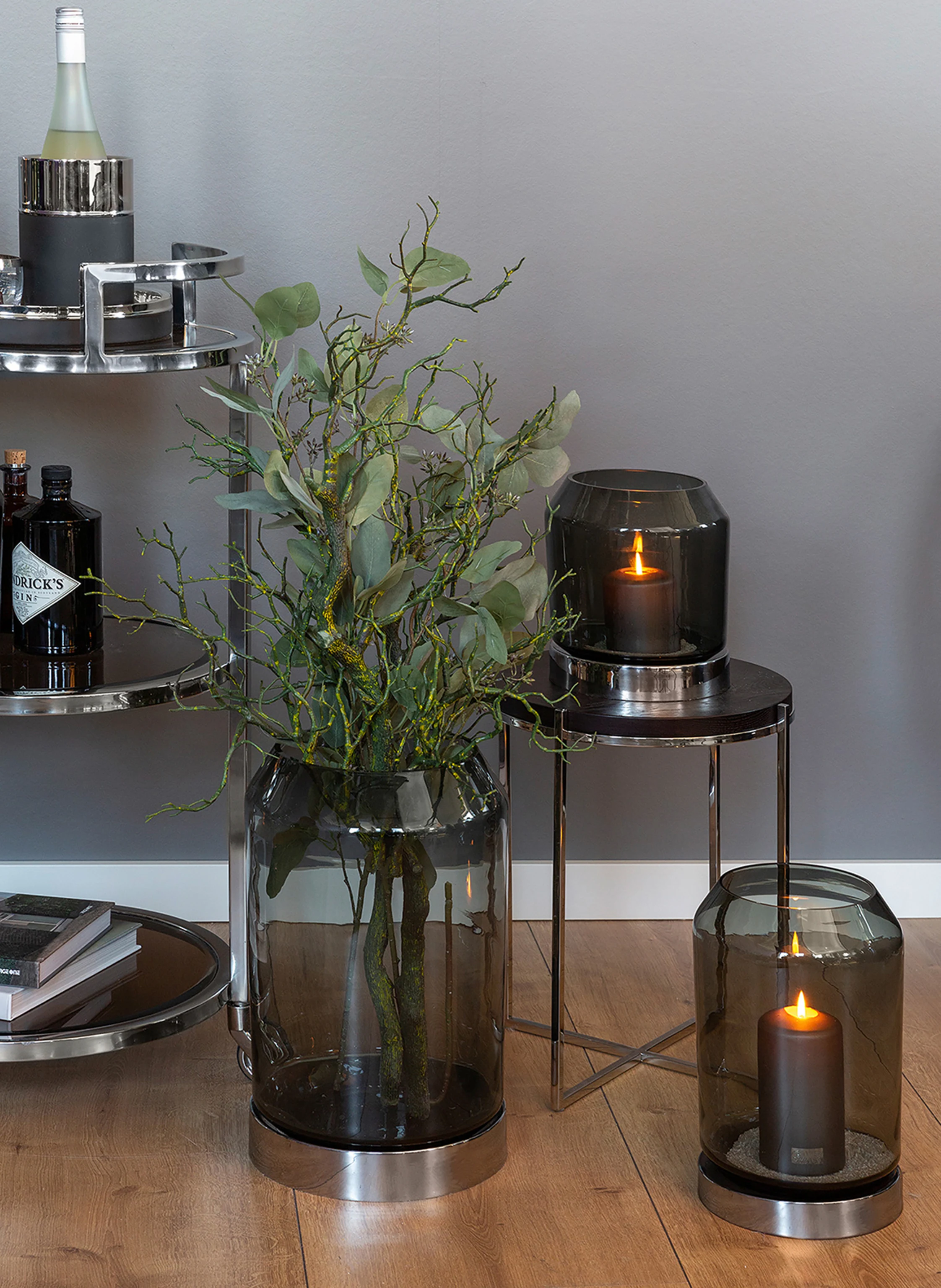 Fink Windlicht mit Glas ORELIA