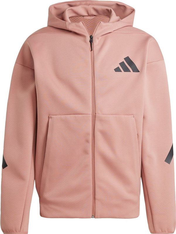 adidas - Z.n.e Sweatshirt - Met Rits - Drielaagse Dubbelgebreide Stof