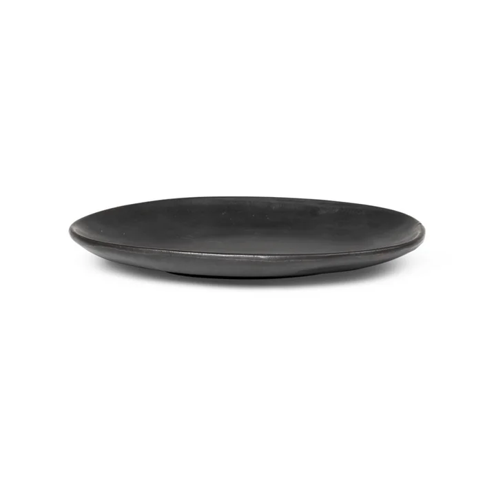 Ferm Living - Flow Teller, Ø 15 cm, schwarz