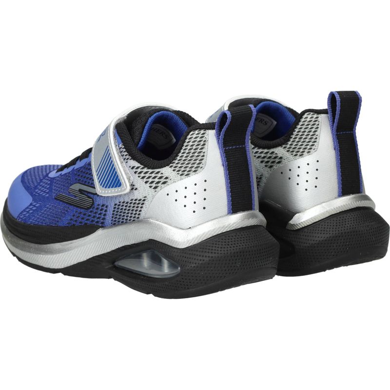 Skechers Microspec Max Velocity Sneakers Blauw Jongens
