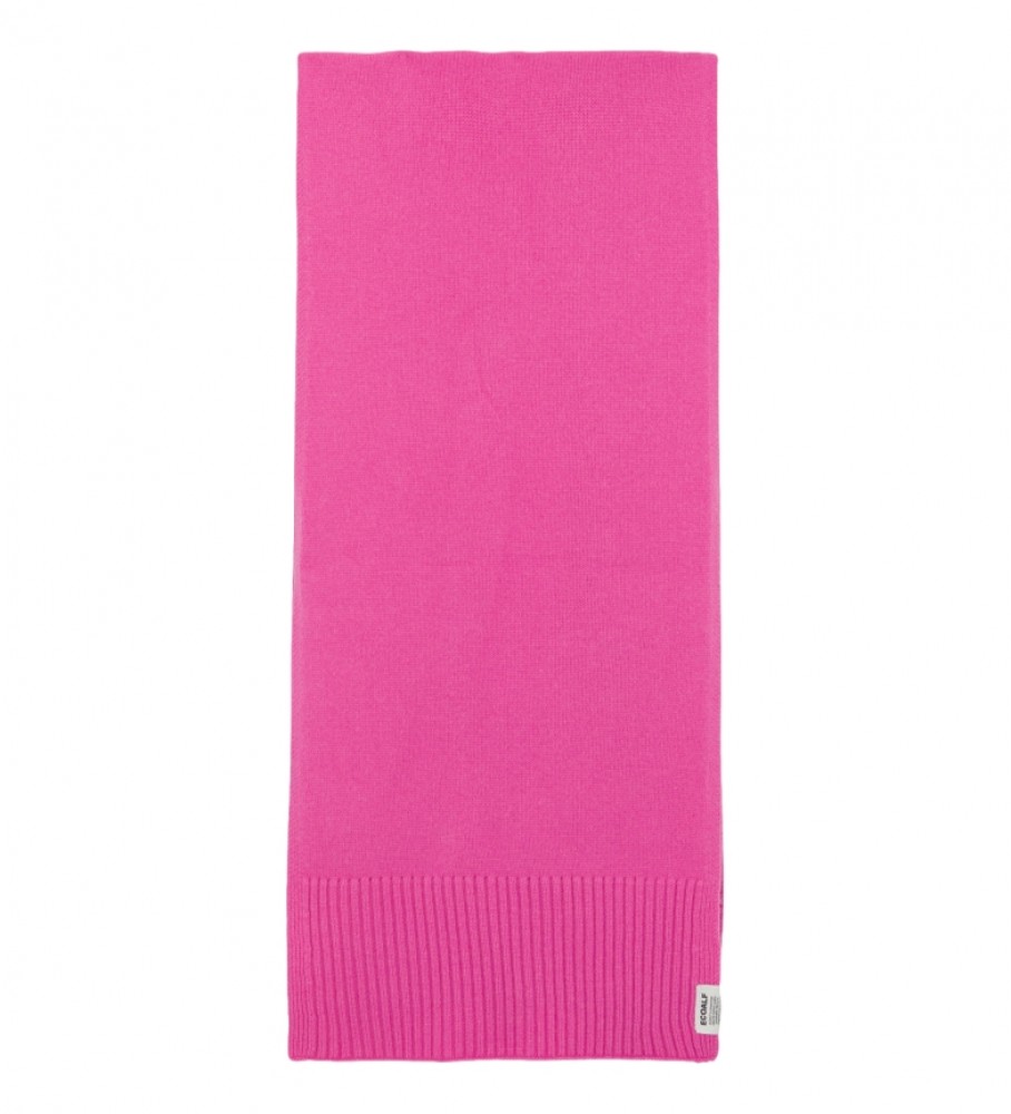 Cachecol de lã reciclada ECOALF rosa