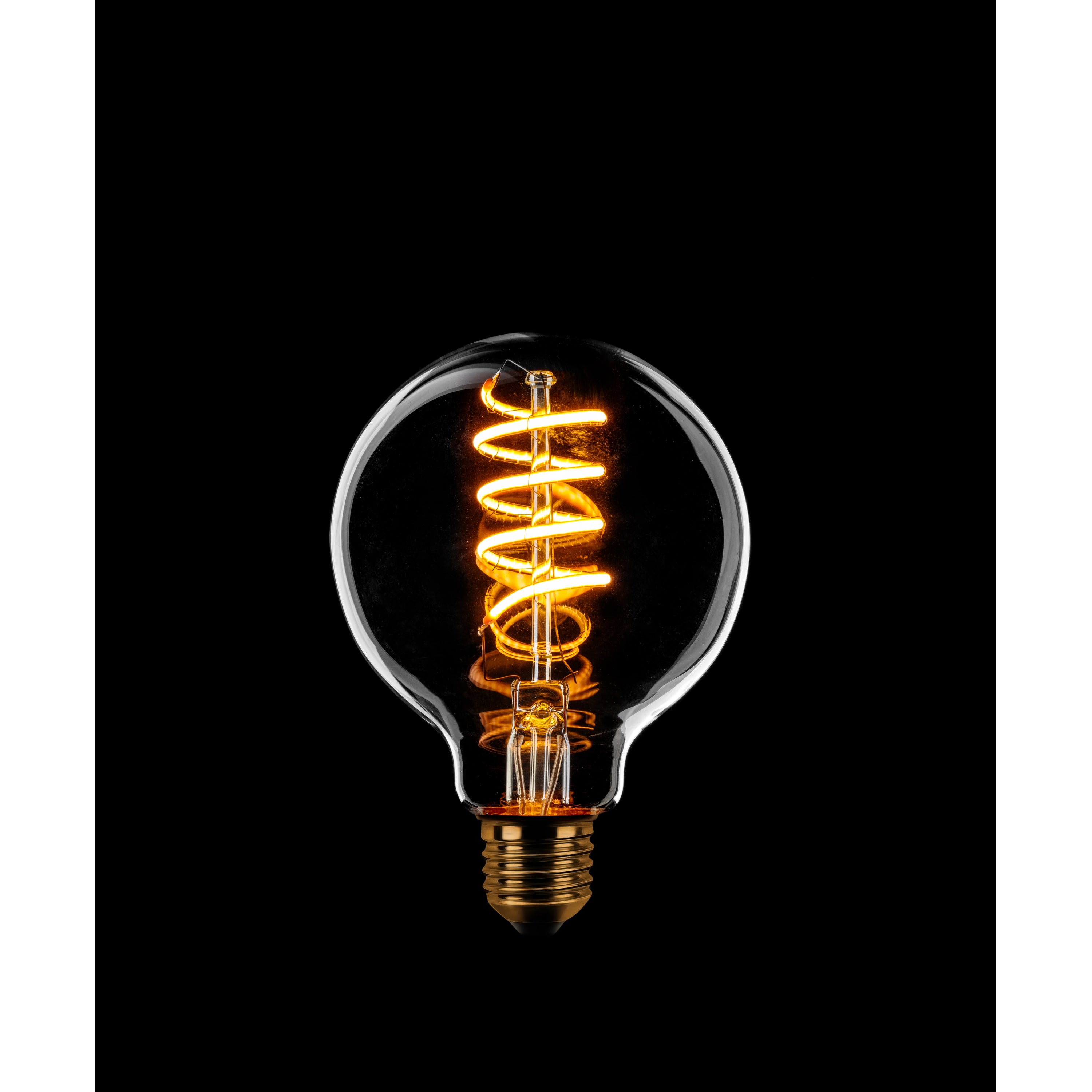 ETH Globe 80mm Filament spiraal LED 4w E27 240v 2200k dimbaar helder