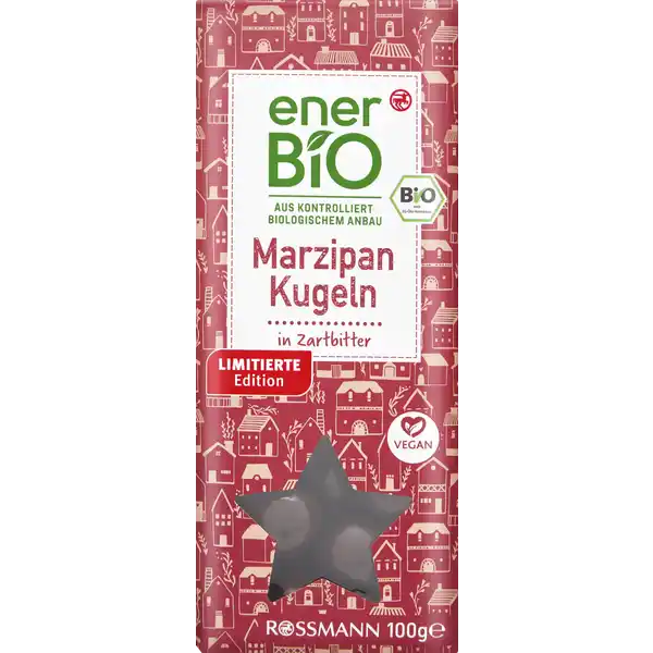 Marzipan Kugeln in Zartbitter