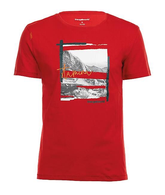 TRANGOWORLD - T-SHIRT MC STAMANIA