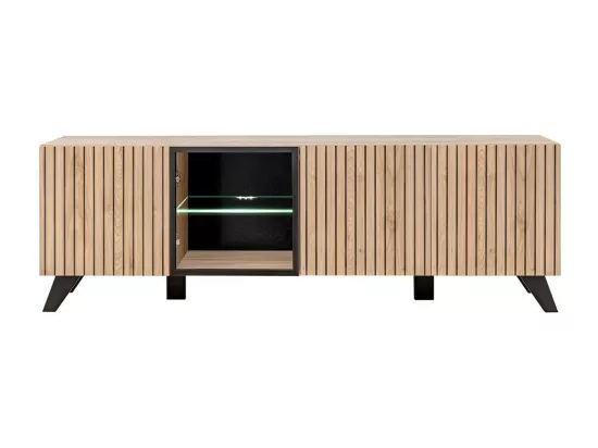 Meuble TV NIELSEN – 160 cm avec éclairage LED intégré