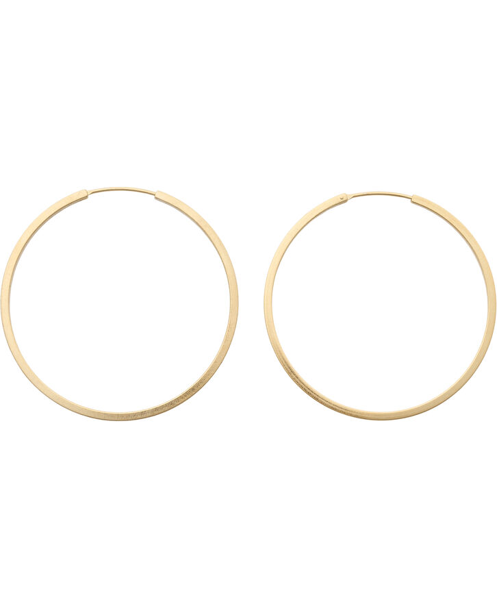 Pernille Corydon Jewellery Small Orbit Hoops Size 40 mm Guld