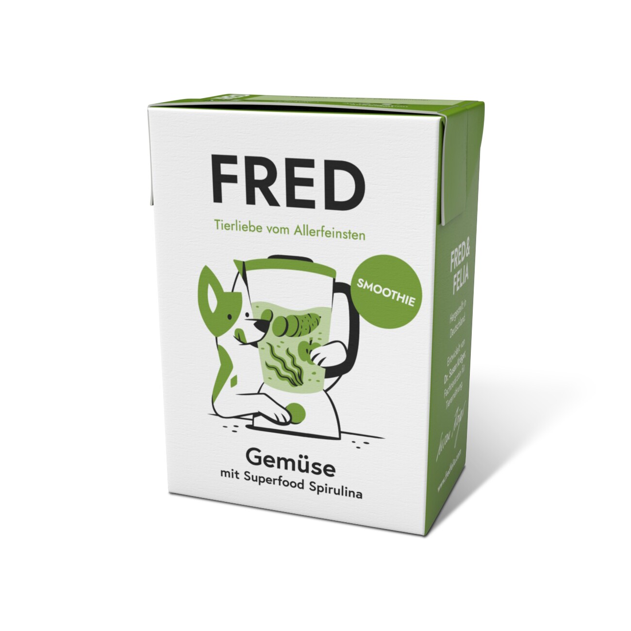 Fred & Felia FRED Smoothie Gemüse mit Spirulina 10 x 200g