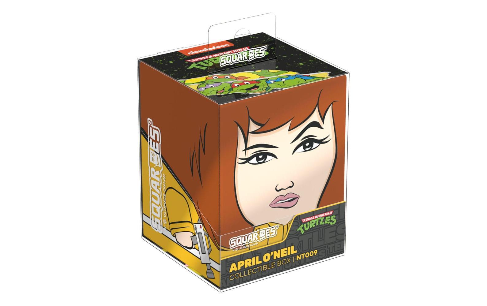 Kartenbox Squaroe TMNT 009 AprilZur Aufbewahrung von Sammelkarten in Standardgrösse