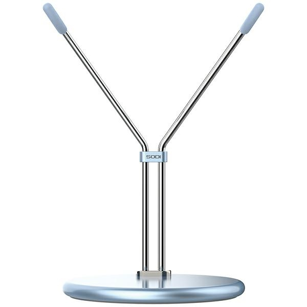 Halterung Ständer für Apple AirPods Max Over-Ear Headset - Silber / Blau