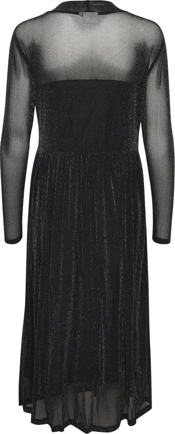 Kaffe KAolga Mesh Dress Black deep