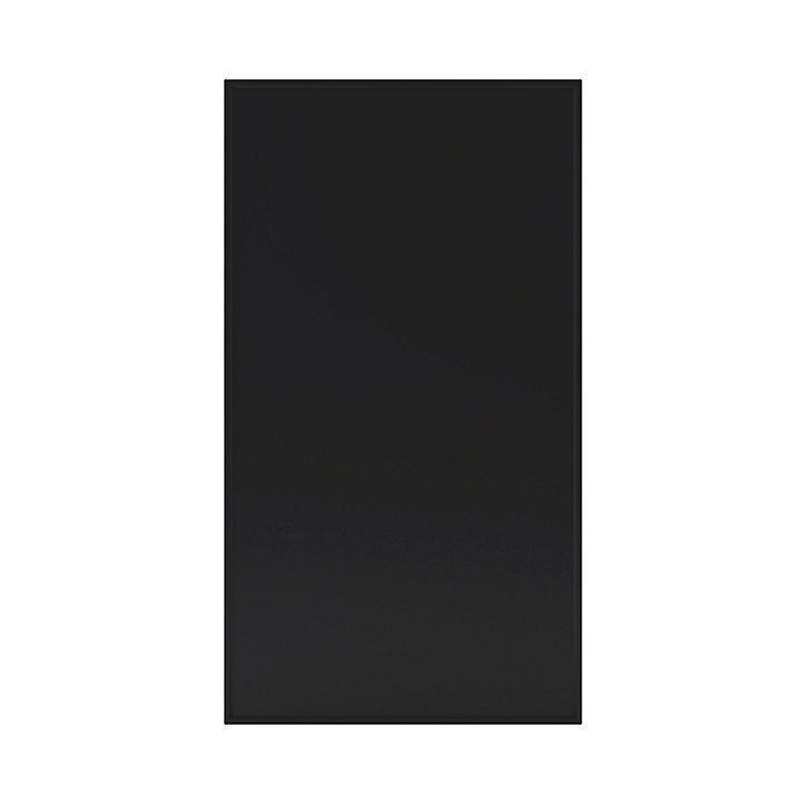 Porte de meuble de cuisine Pasilla noir mat l. 40 cm x H. 72 cm GoodHome