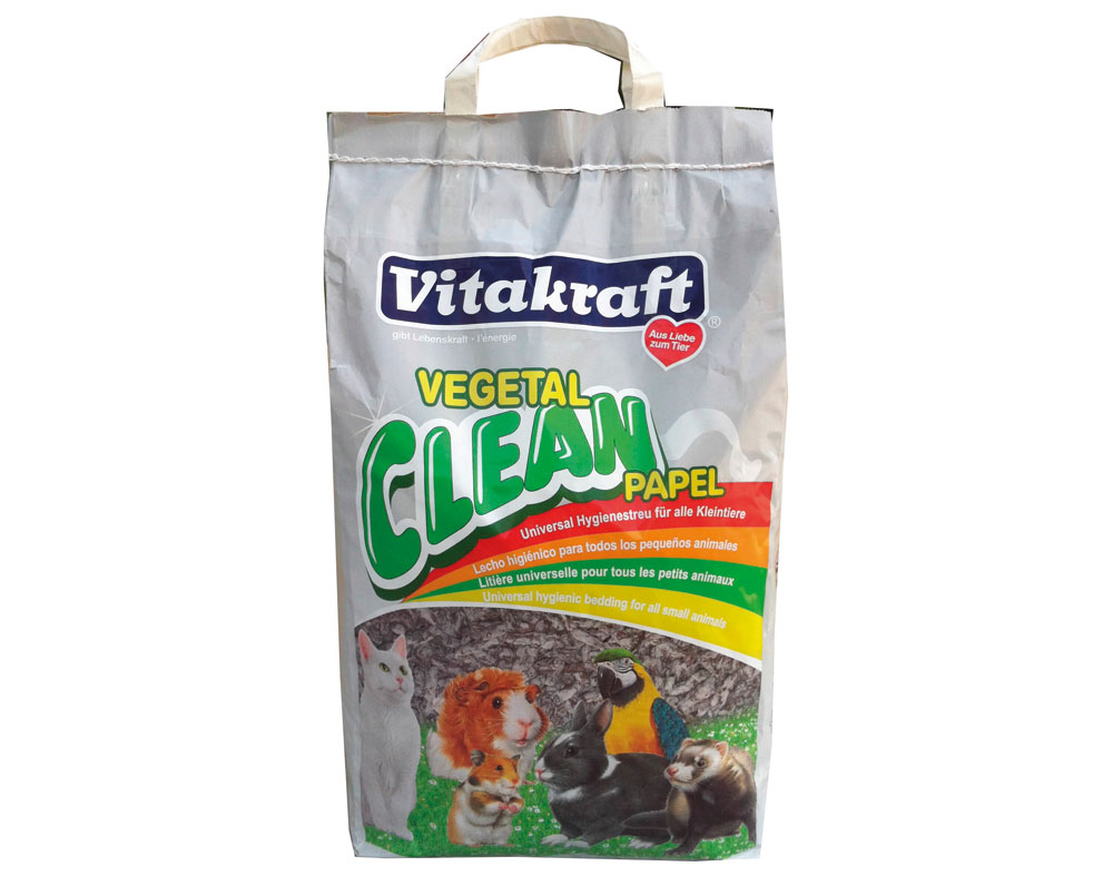 ABSORVENTE UNIVERSAL VITAKRAFT VEGETAL CLEAN PAPEL 10L