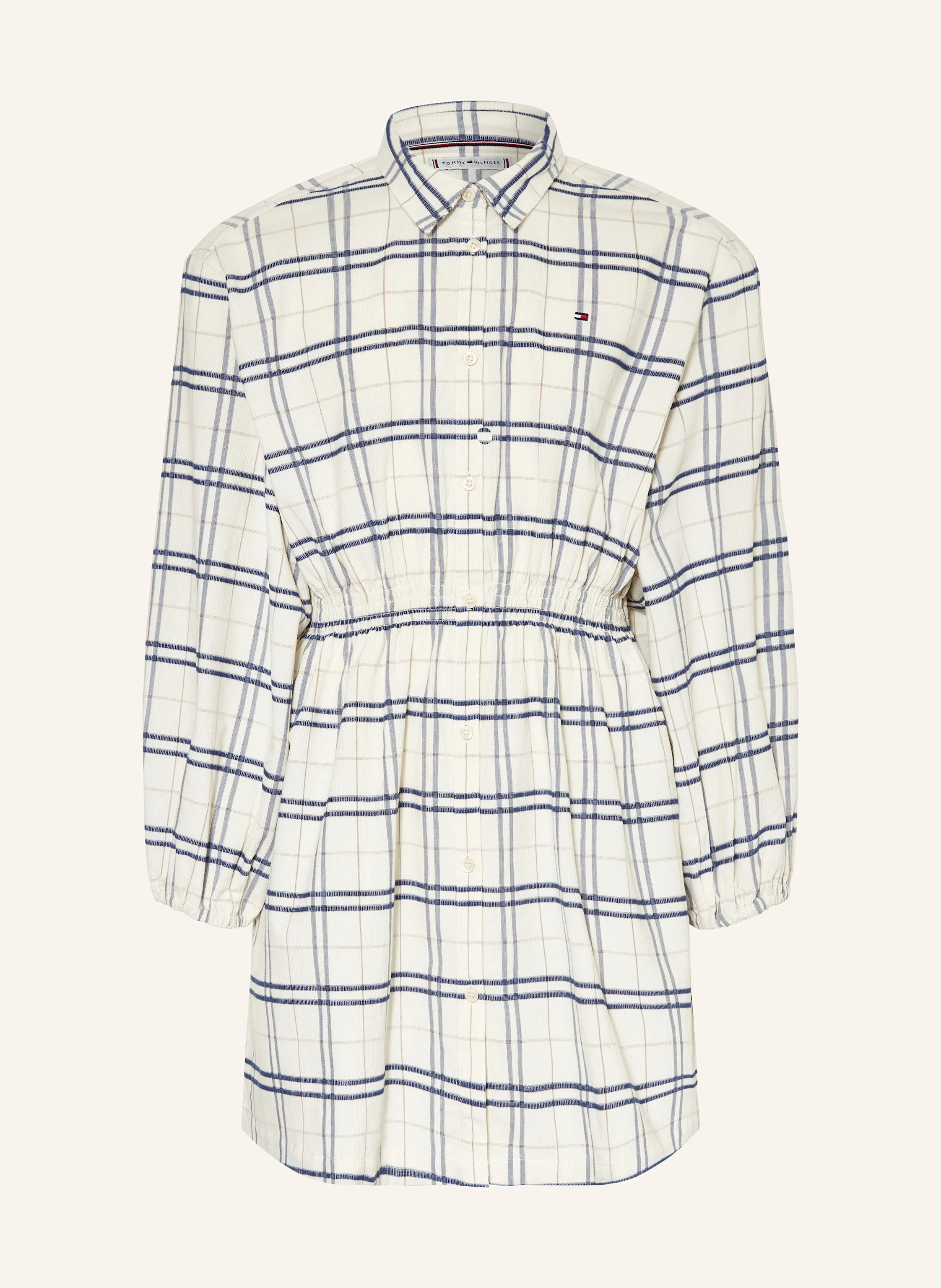 TOMMY HILFIGER Hemdblusenkleid aus Cord