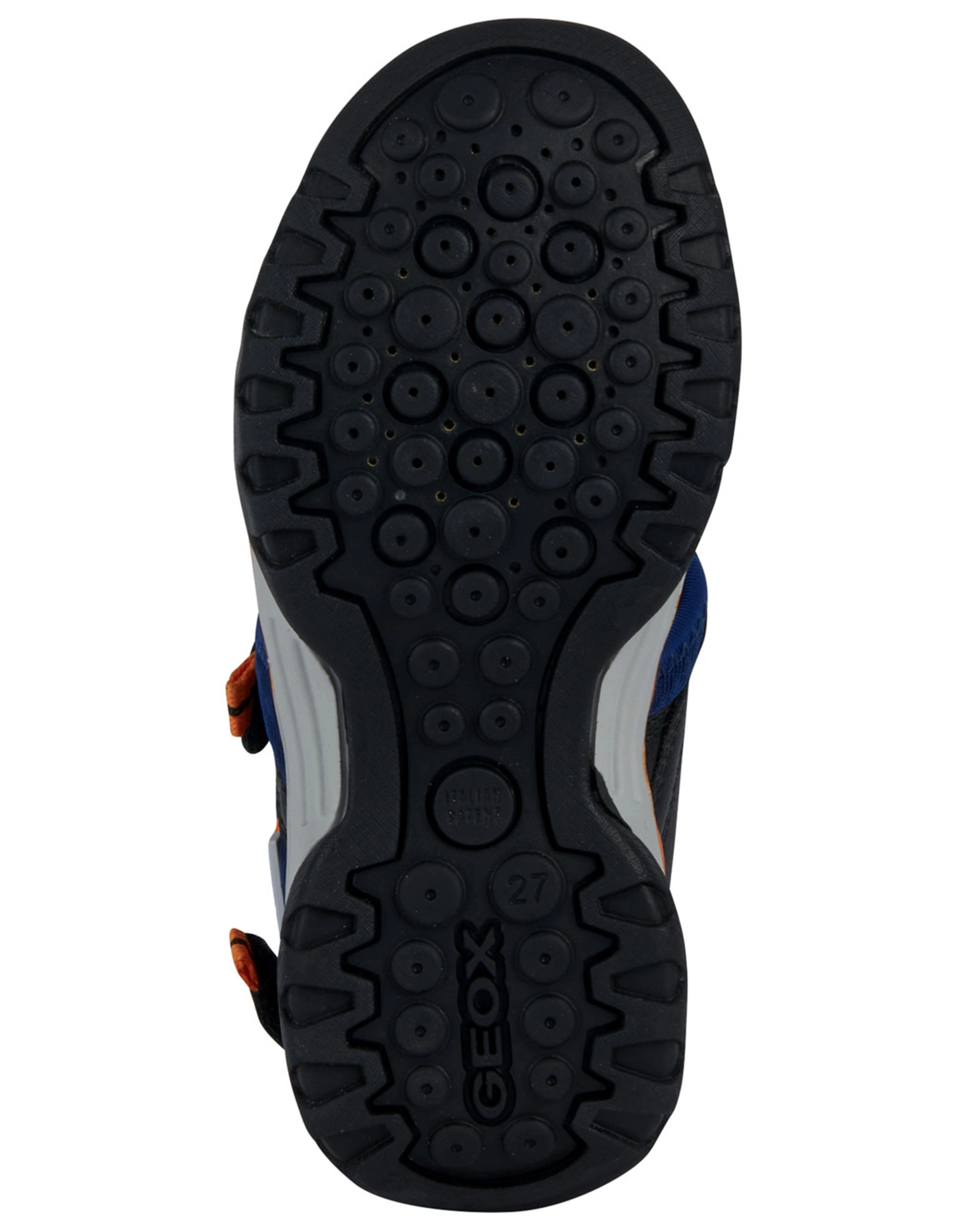 Trekking-Sandalen BOREALIS mit Zehenschutz in navy/orange