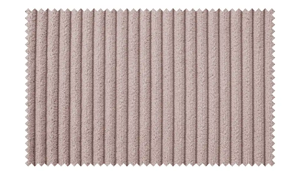 Element Branna Rosé Cordstoff mit Armlehne rechts