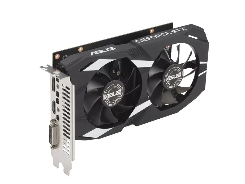 ASUS Dual GeForce RTX 3050 6GB - OC Edition - grafikkort - GF RTX 3050 - 6 GB GDDR6 - PCIe 4.0 - DVI, HDMI, DisplayPort