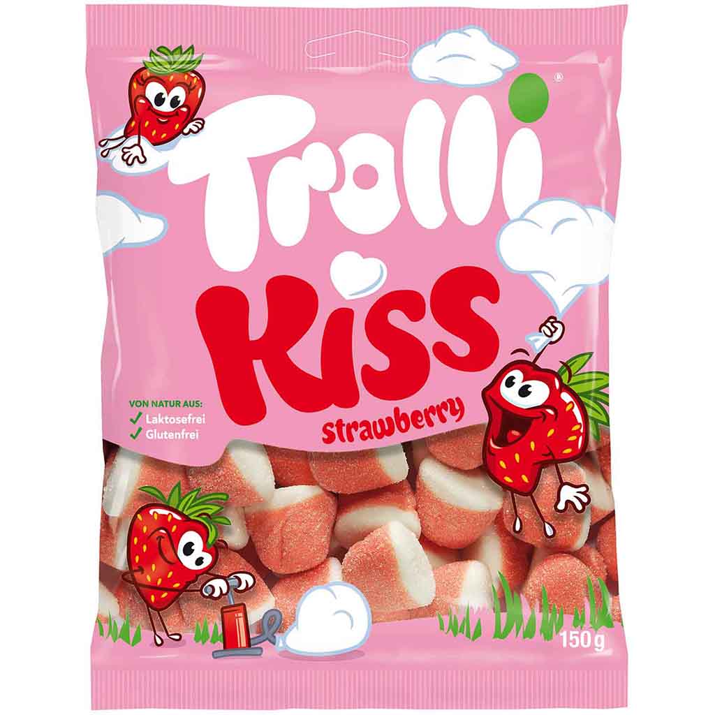 Trolli Strawberry Kiss 150g MHD:8.3.26