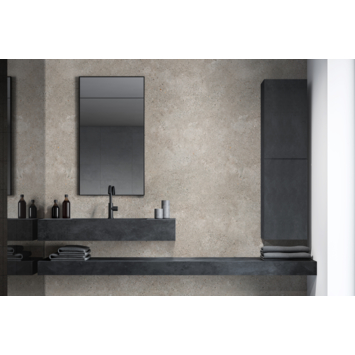 Grosfillex wandpaneel Element Linio XL PVC Grigio glans  2,925 m²