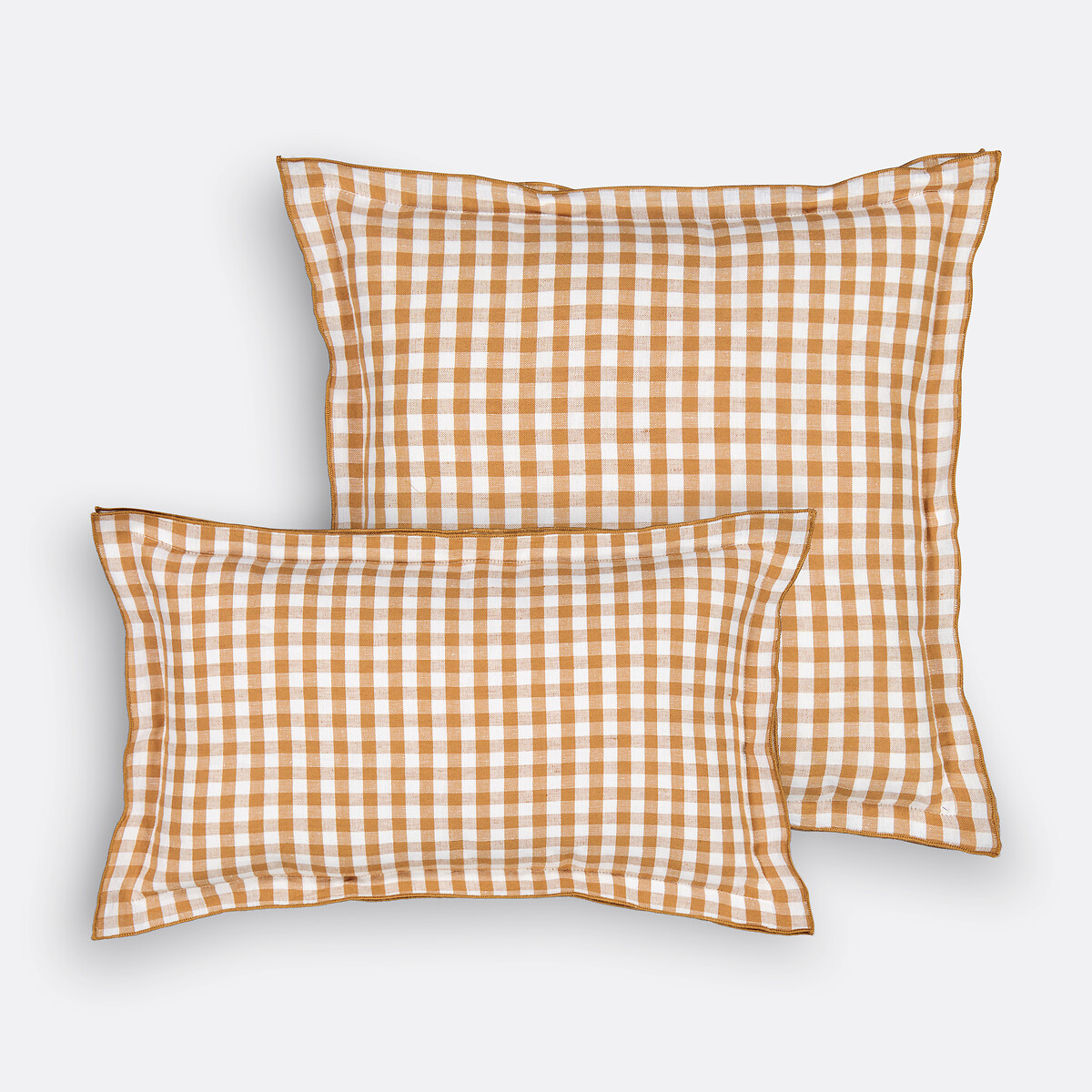 LA REDOUTE INTERIEURS<br>Capa de almofada riscada em algodão/linho, Cottage