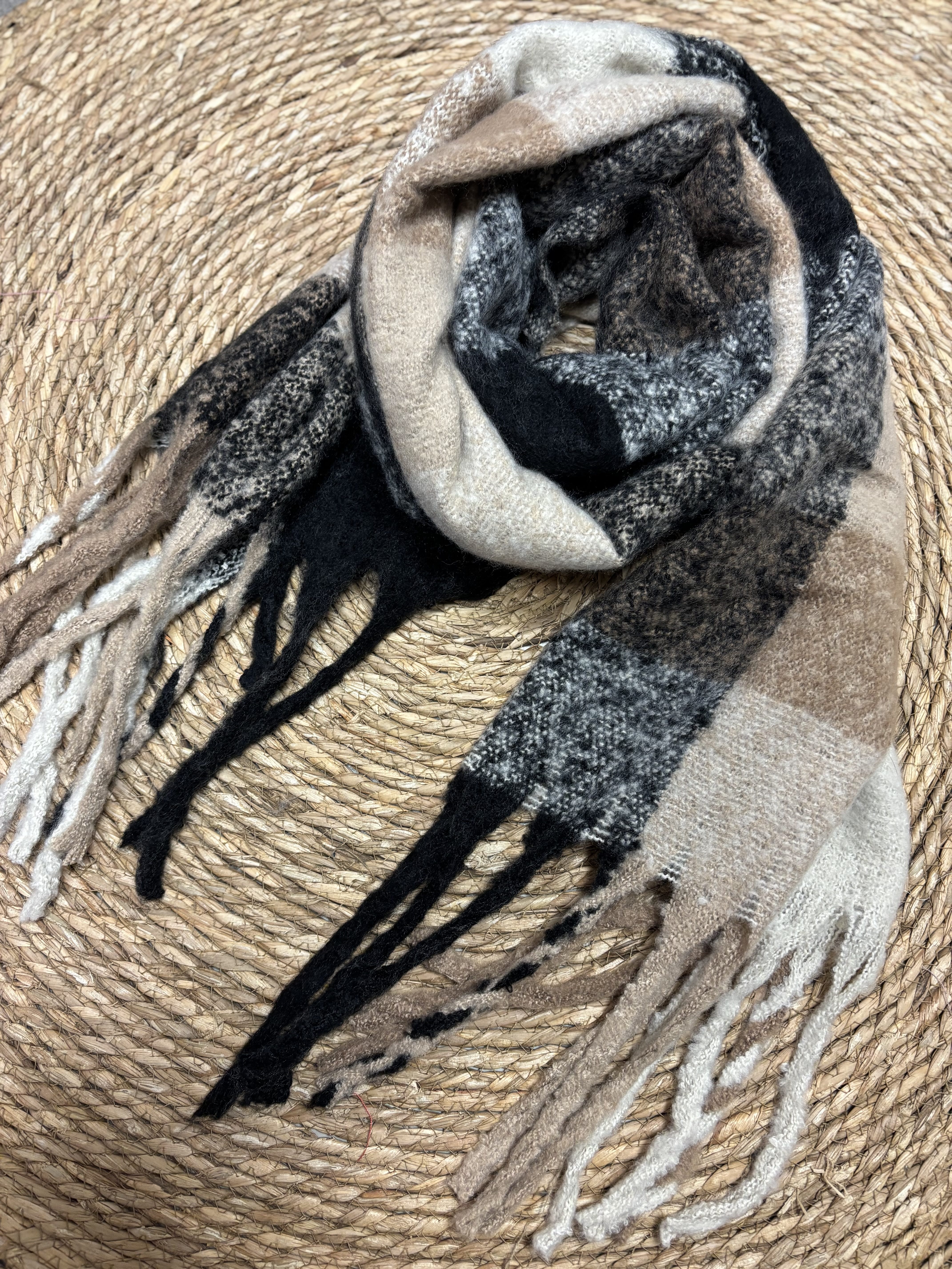 Sjaal Taupe