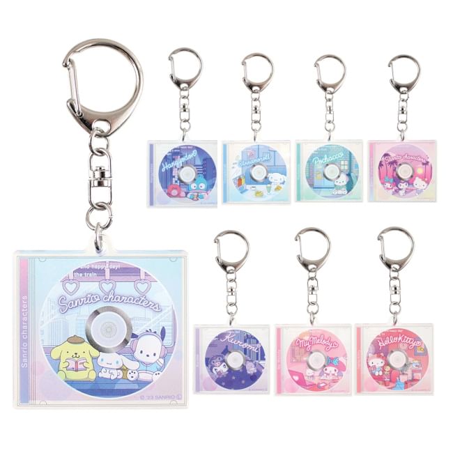 T'S Factory - Sanrio Characters CD-vormige sleutelhanger (8 soorten) (Blind Box)