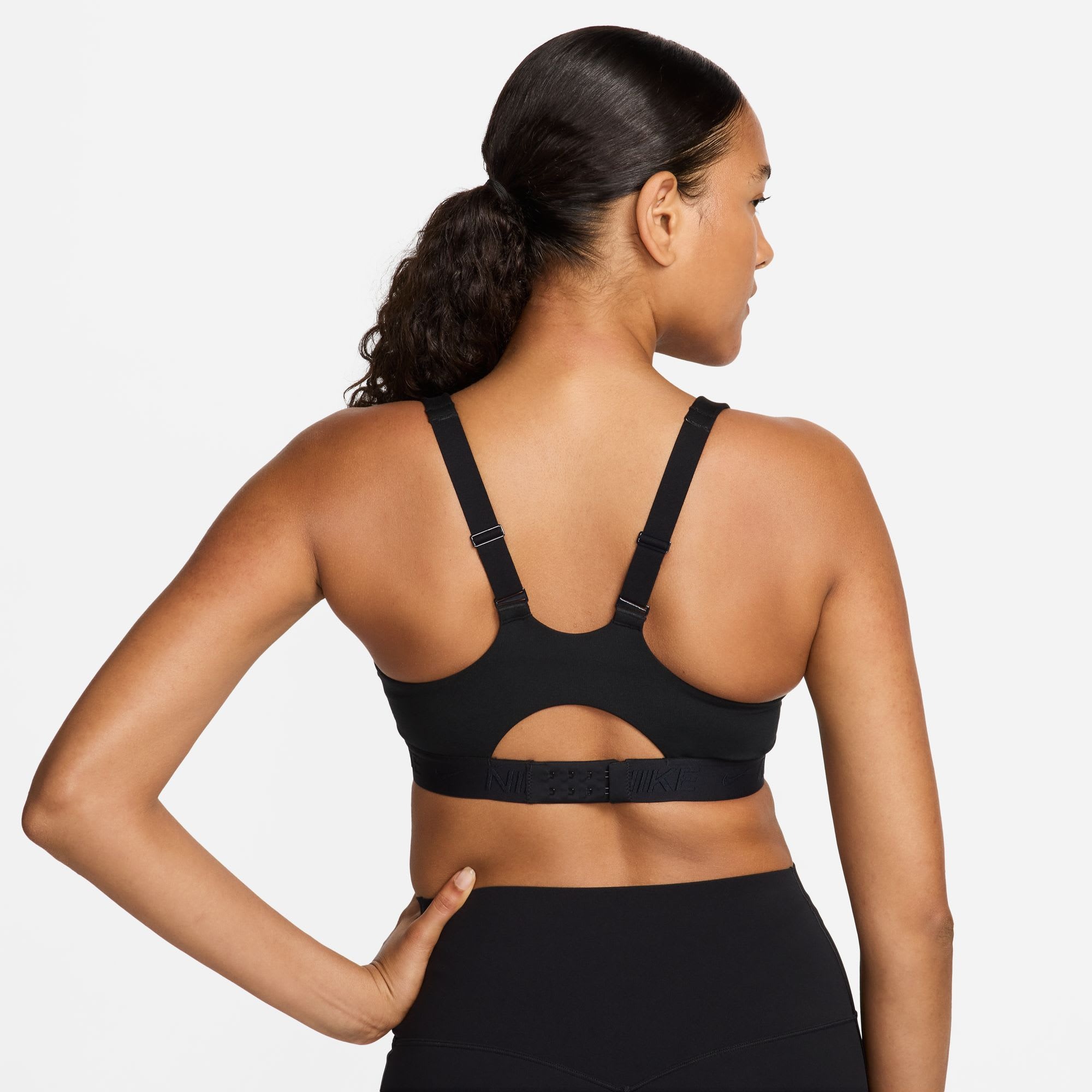 Indy High Support Sports Bra Dame 010/Black/Black/Black