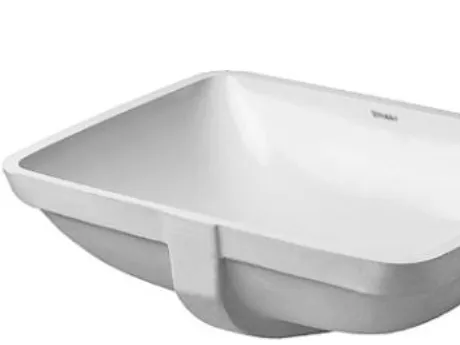 Starck 3 vask underlimning 49 x 36,5 cm med overløb uden hanehul