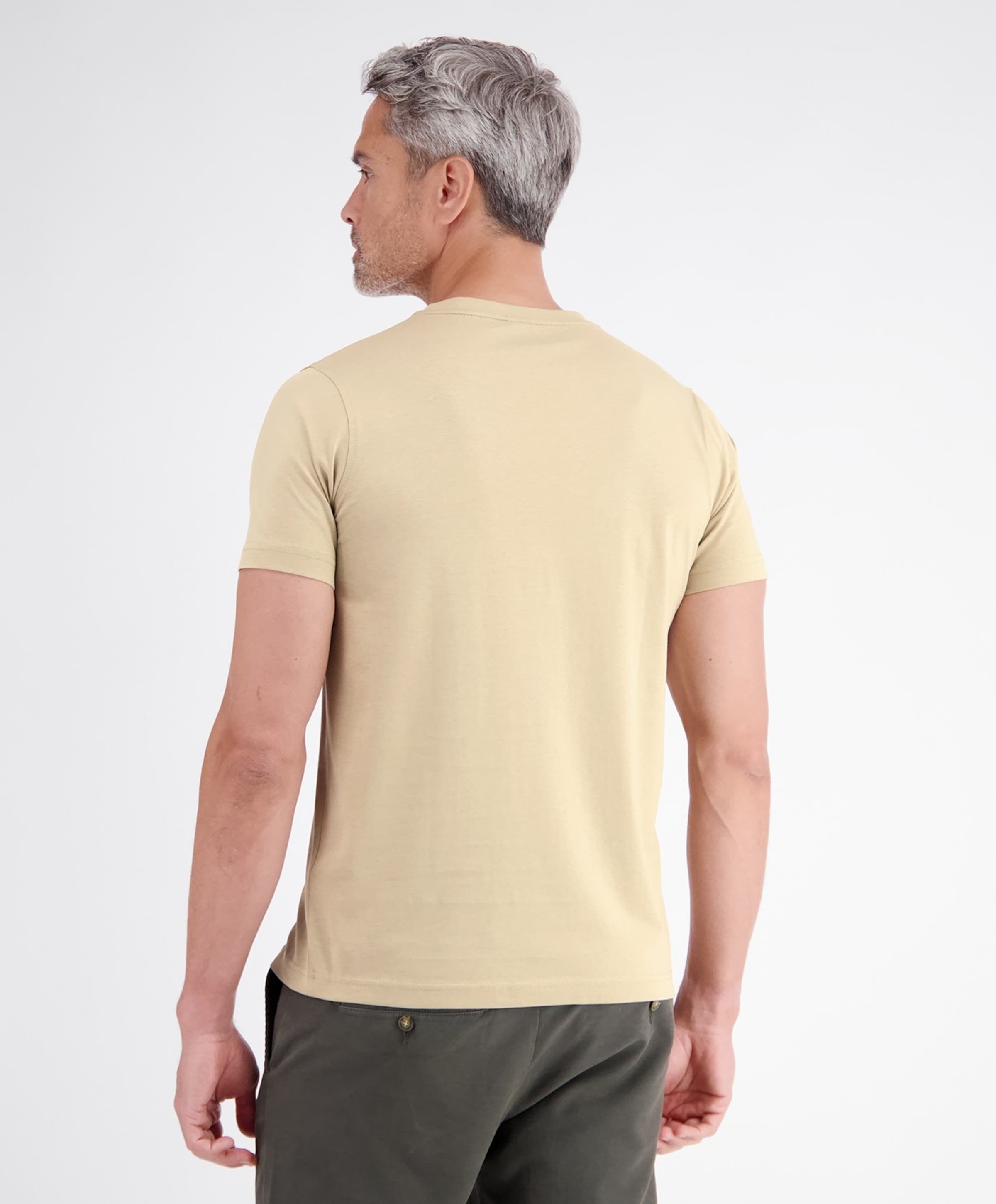 Lerros Heren T-shirt beige