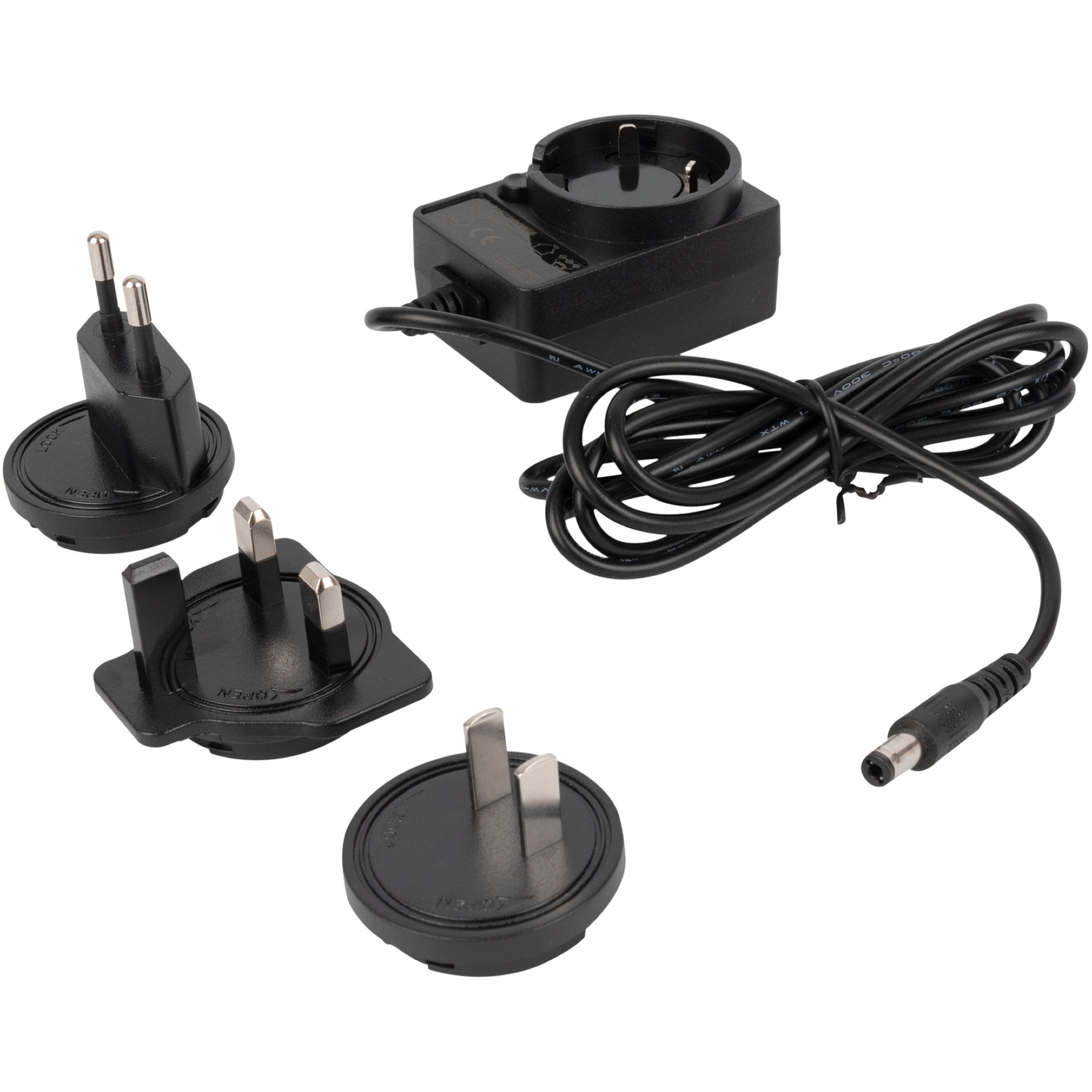 Showgear universele voedingsadapter 12V