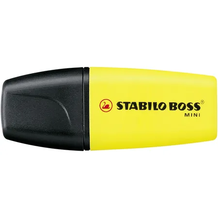 Textmarker - STABILO BOSS MINI - 3er Pack - gelb, orange, grün