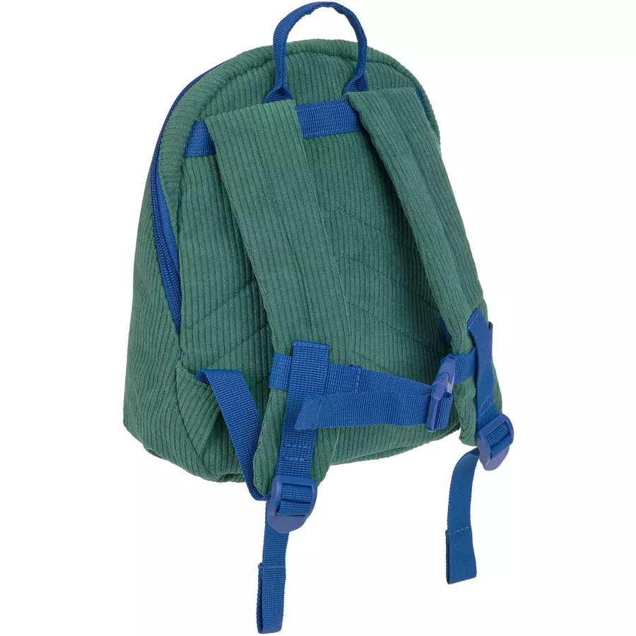 LÄSSIG Kindergartenrucksack Cord Little Gang - Fun, Grün