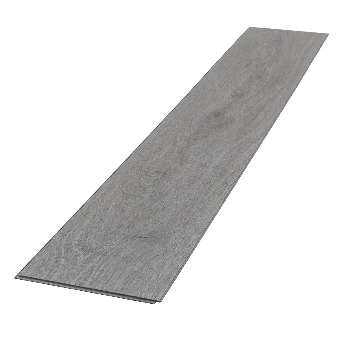ML-Design Sol PVC à clic 3 m² - Gris chêne